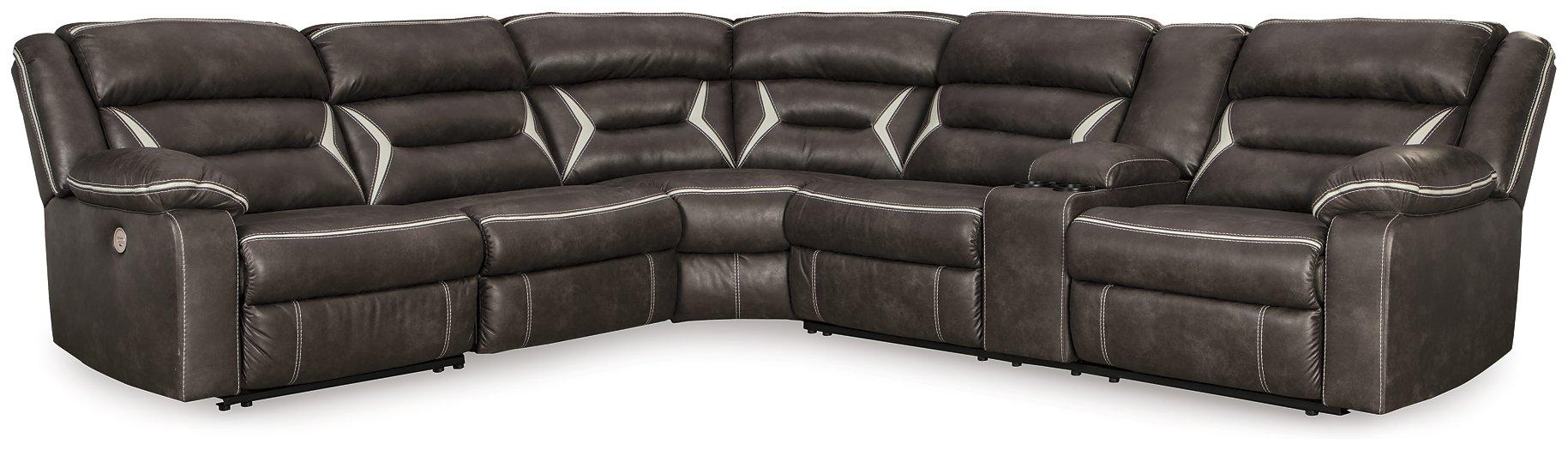 Kincord Power Reclining Sectional Sectional Ashley Furniture