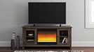 Arlenbry 60" TV Stand with Electric Fireplace TV Stand Ashley Furniture