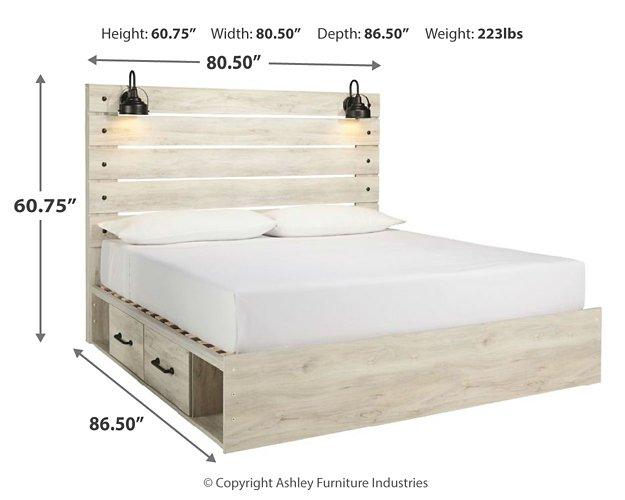 Cambeck Bed with 2 Storage Drawers Bed Ashley Furniture