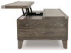 Chazney Coffee Table with Lift Top Cocktail Table Lift Ashley Furniture