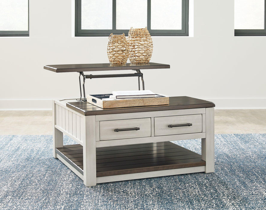 Darborn Lift-Top Coffee Table Cocktail Table Lift Ashley Furniture