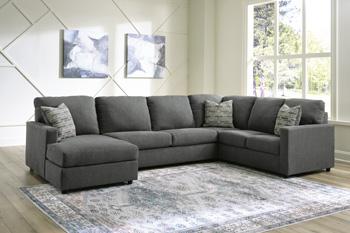 Edenfield 3-Piece Sectional with Chaise Sectional Ashley Furniture