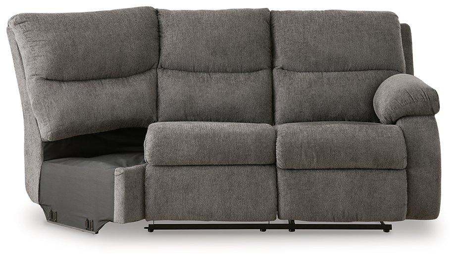 Museum 2-Piece Reclining Sectional Sectional Ashley Furniture