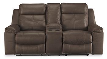 Jesolo Reclining Loveseat with Console Loveseat Ashley Furniture