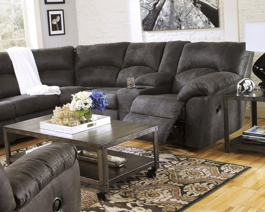 Tambo 2-Piece Reclining Sectional Sectional Ashley Furniture