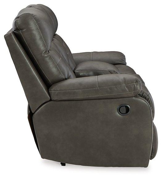 Willamen Reclining Loveseat with Console Loveseat Ashley Furniture