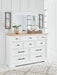 Ashbryn Dresser and Mirror Dresser & Mirror Ashley Furniture