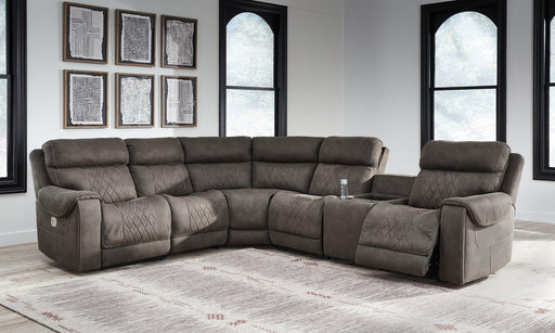 Hoopster 6-Piece Power Reclining Sectional Sectional Ashley Furniture