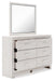 Altyra Dresser and Mirror Dresser & Mirror Ashley Furniture