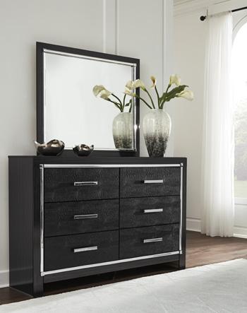 Kaydell Dresser and Mirror Dresser & Mirror Ashley Furniture