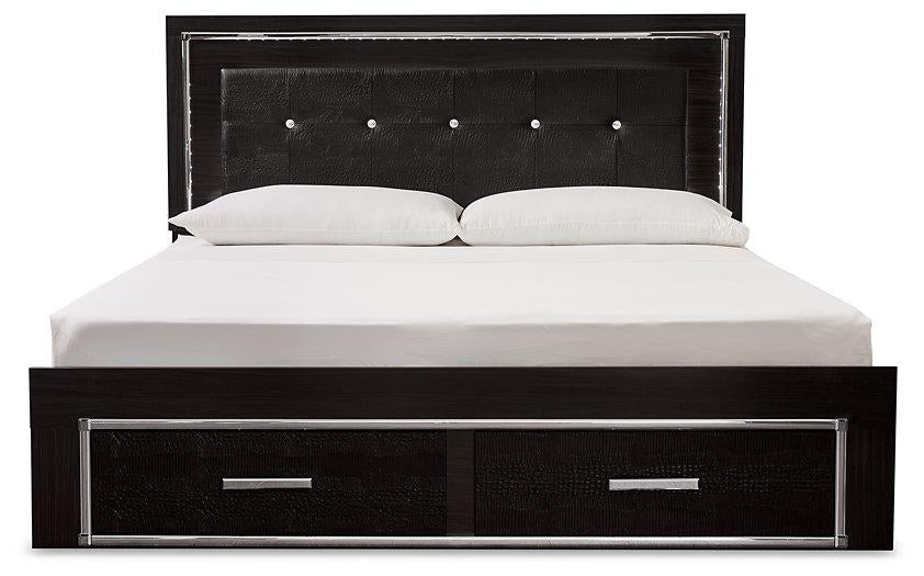 Kaydell Upholstered Bed with Storage Bed Ashley Furniture