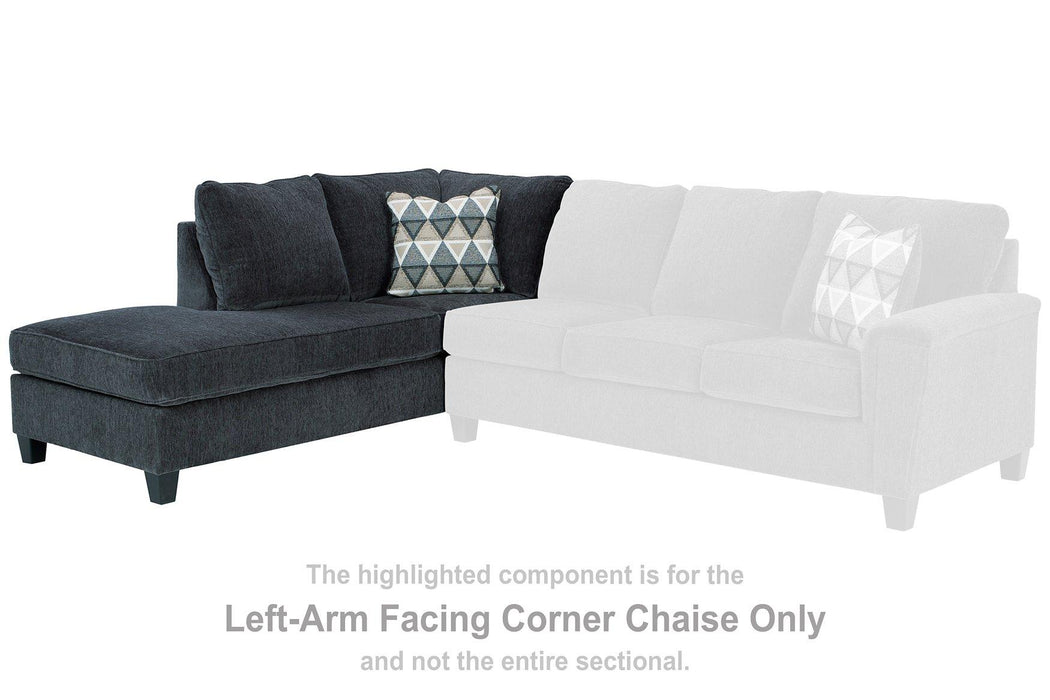 Abinger 2-Piece Sectional with Chaise Sectional Ashley Furniture