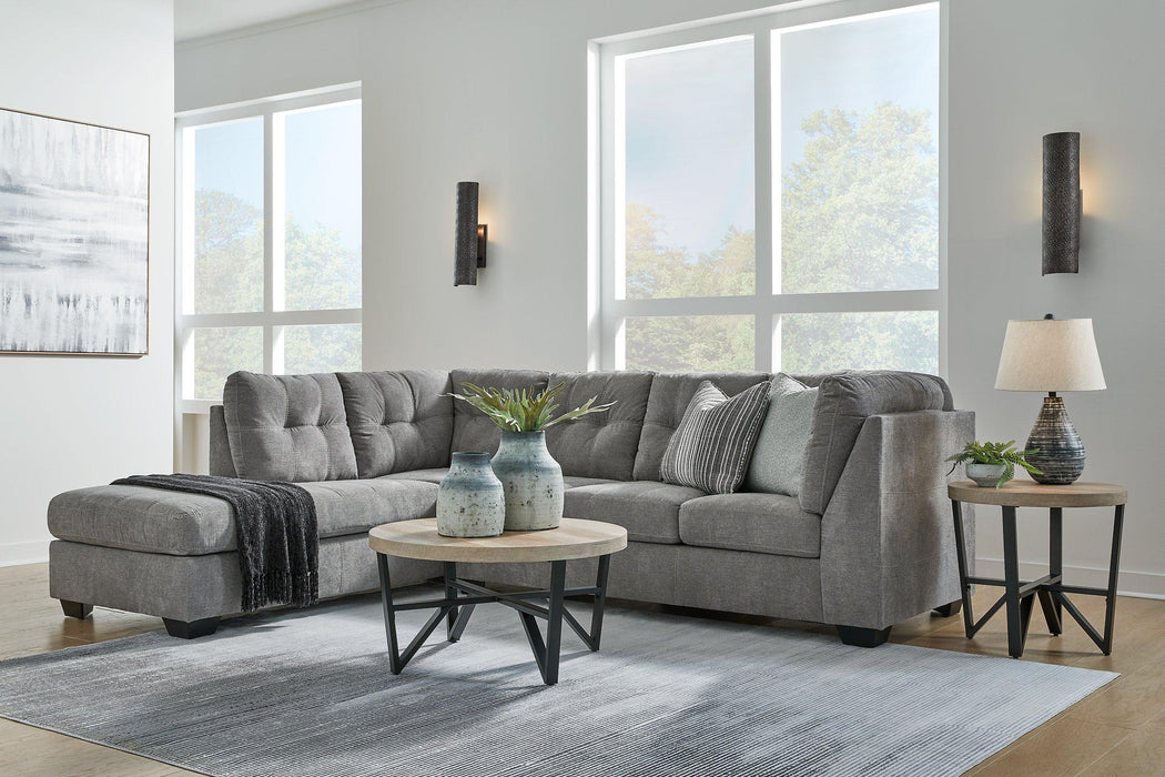 Marleton 2-Piece Sectional with Chaise Sectional Ashley Furniture