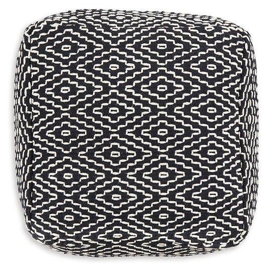 Jasett Pouf Pouf Ashley Furniture