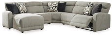 Colleyville Power Reclining Sectional with Chaise Sectional Ashley Furniture