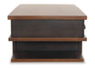 Stanah Coffee Table with Lift Top Cocktail Table Lift Ashley Furniture