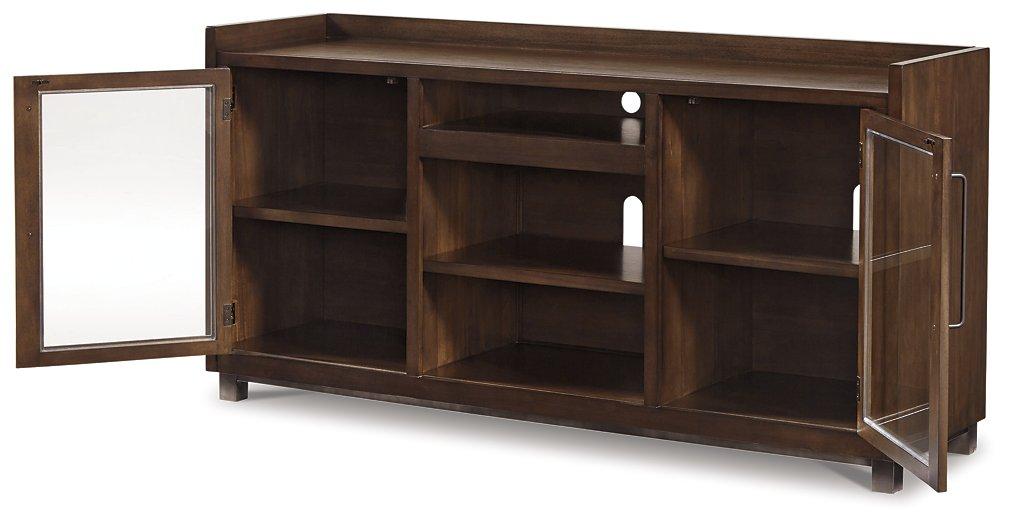 Starmore 70" TV Stand with Electric Fireplace Entertainment Center Ashley Furniture