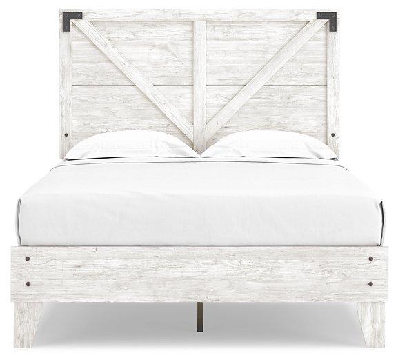 Shawburn Crossbuck Panel Bed Bed Ashley Furniture