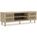 Cielden XL TV Stand w/ Fireplace Option Entertainment Center Ashley Furniture