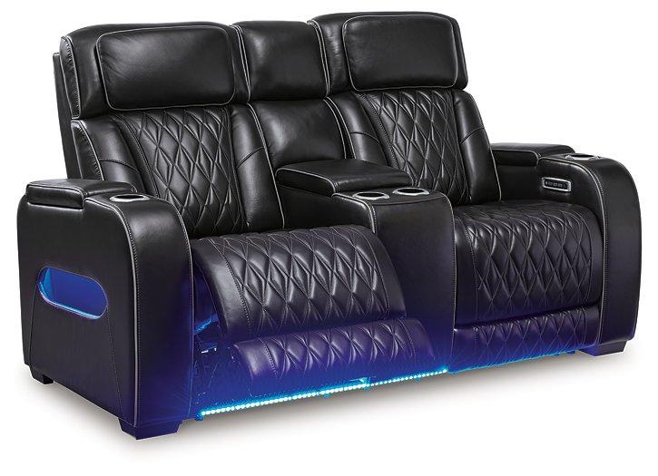 Boyington Power Reclining Loveseat with Console Loveseat Ashley Furniture