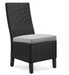 Beachcroft Outdoor Side Chair with Cushion (Set of 2) Outdoor Dining Chair Ashley Furniture