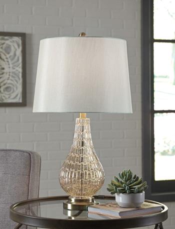 Latoya Lamp Set Table Lamp Set Ashley Furniture