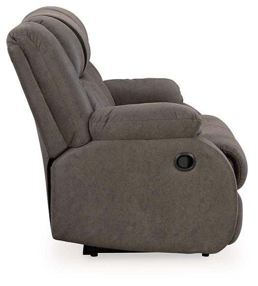 First Base Reclining Loveseat Loveseat Ashley Furniture