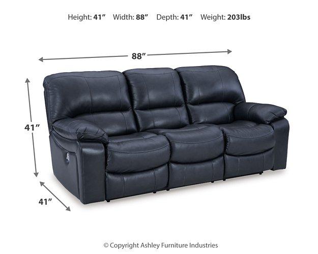 Leesworth Power Reclining Sofa Sofa Ashley Furniture