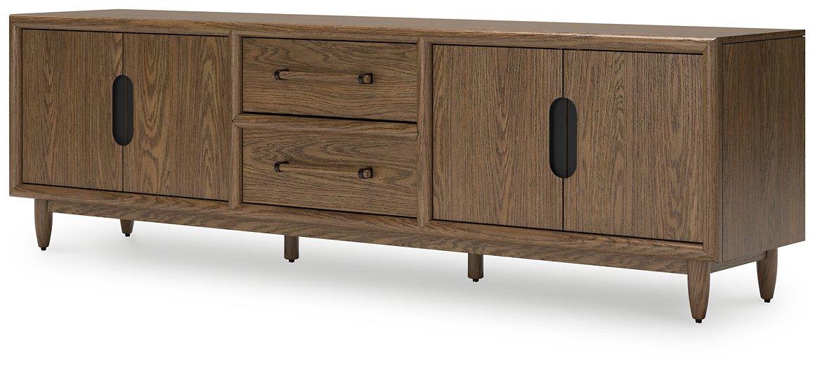 Roanhowe 85" TV Stand TV Stand Ashley Furniture