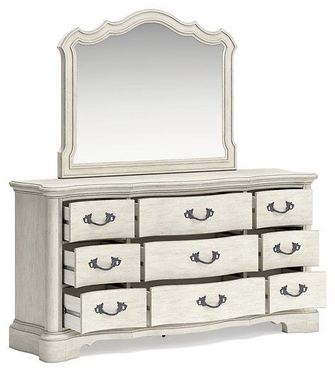 Arlendyne Dresser and Mirror Dresser & Mirror Ashley Furniture