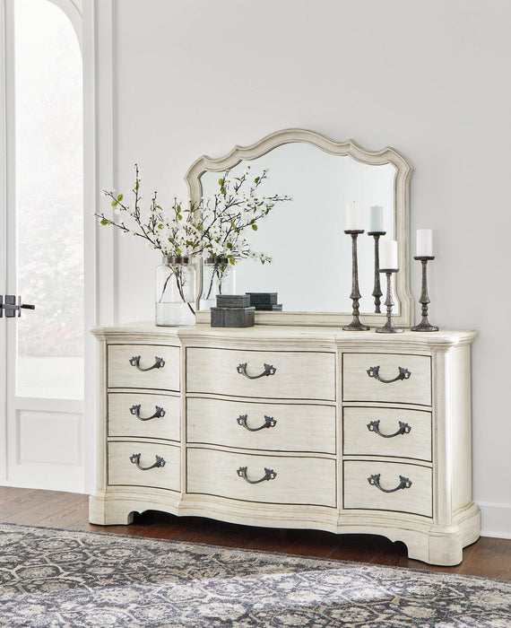 Arlendyne Dresser and Mirror Dresser & Mirror Ashley Furniture