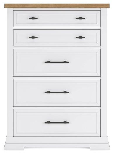 Ashbryn Chest of Drawers Chest Ashley Furniture