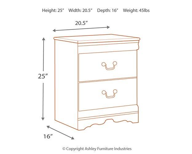 Anarasia Nightstand Nightstand Ashley Furniture