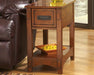 Breegin Chairside End Table End Table Ashley Furniture