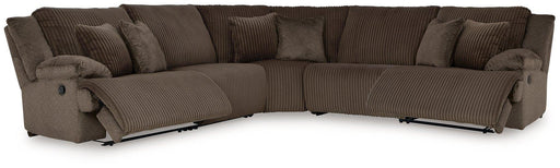 Top Tier Reclining Sectional Sectional Ashley Furniture