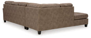 Navi 2-Piece Sectional Sofa Sleeper Chaise Sectional Ashley Furniture