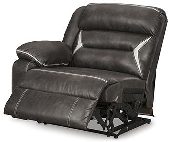 Kincord Power Reclining Sectional Loveseat Sectional Ashley Furniture