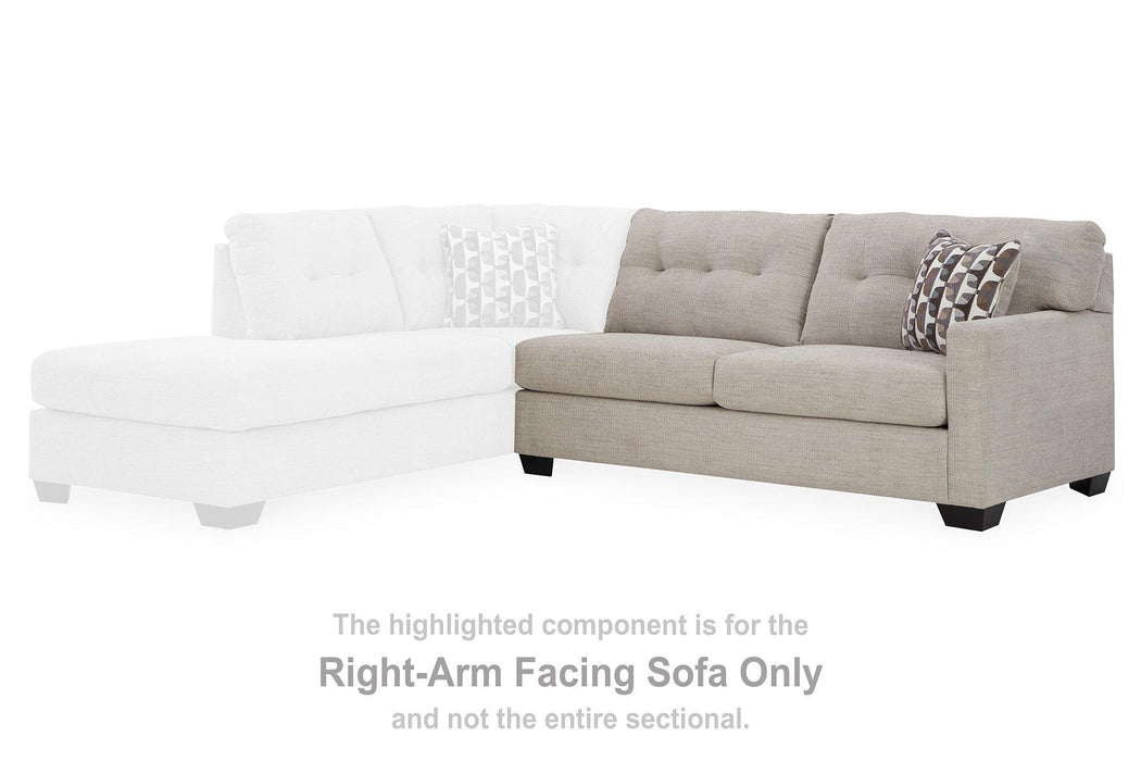 Mahoney 2-Piece Sectional with Chaise Sectional Ashley Furniture