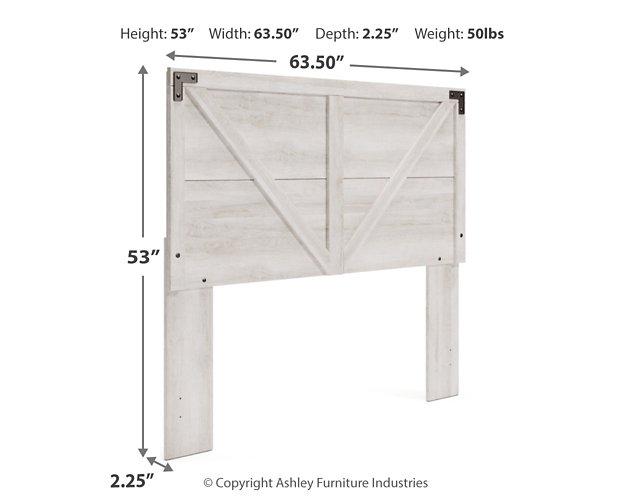 Shawburn Crossbuck Panel Bed Bed Ashley Furniture