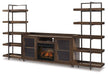 Starmore 3-Piece Wall Unit with Electric Fireplace Wall Unit Ashley Furniture