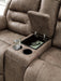 Stoneland Power Reclining Loveseat with Console Loveseat Ashley Furniture