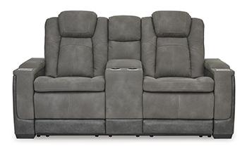 Next-Gen DuraPella Power Reclining Loveseat with Console Loveseat Ashley Furniture