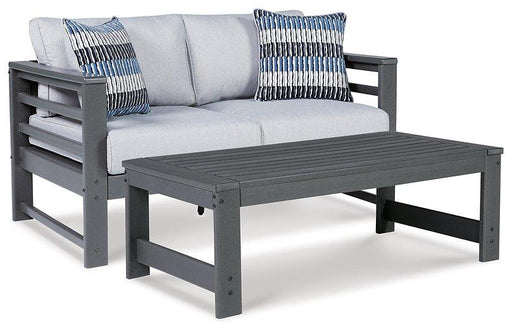 Amora Outdoor Seating Set Outdoor Table Set Ashley Furniture