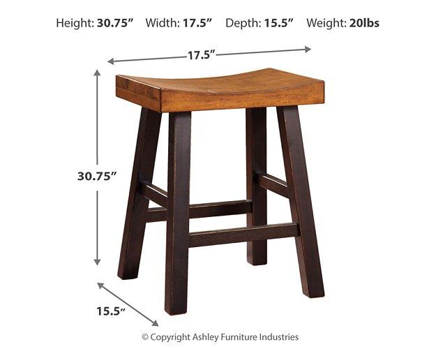 Glosco Bar Height Bar Stool Barstool Ashley Furniture