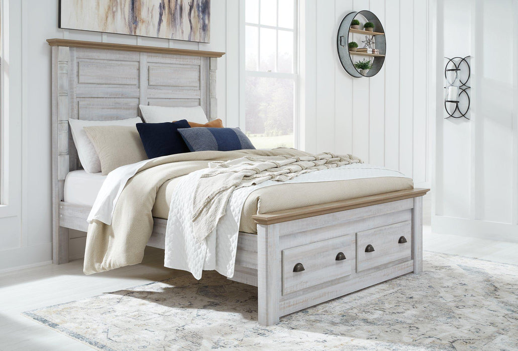 Haven Bay Panel Storage Bed Bed Ashley Furniture