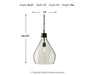 Avalbane Pendant Light Pendant Ashley Furniture