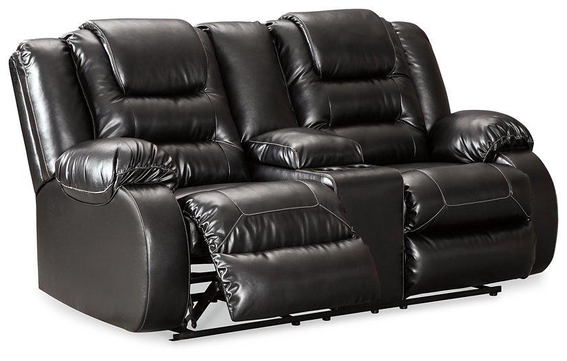 Vacherie Reclining Loveseat with Console Loveseat Ashley Furniture