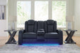 Fyne-Dyme Power Reclining Loveseat with Console Loveseat Ashley Furniture