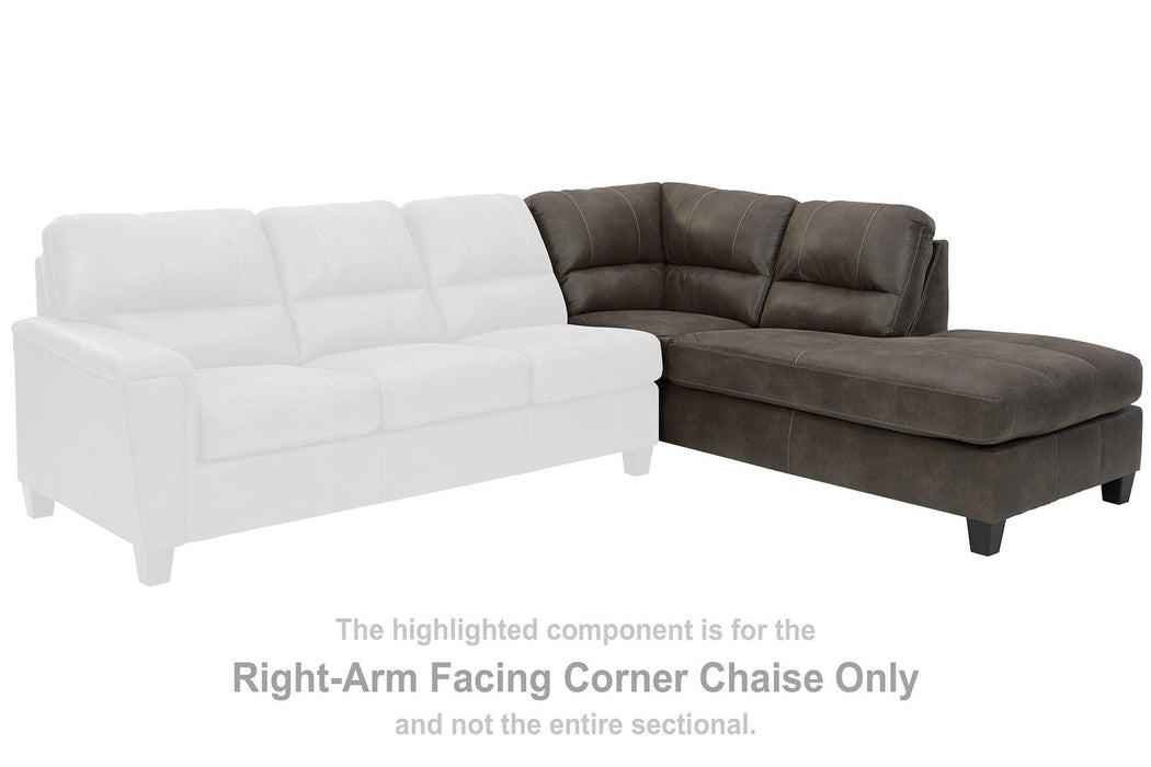 Navi 2-Piece Sectional with Chaise Sectional Ashley Furniture