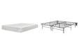 10 Inch Chime Memory Foam Mattress Set Mattress Set Ashley Furniture